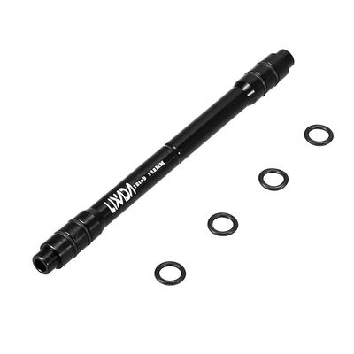 Lixada 12mm til 9mm QR-adapter MTB sykkel gjennom akselnav Quick Release 142/148mm sykkel bakhjulsnavadapter Svart 142mm