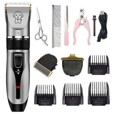 Fantasia Pet hunde og katte barbere Hair Comb Dko009 Push Hair Saks Package 4