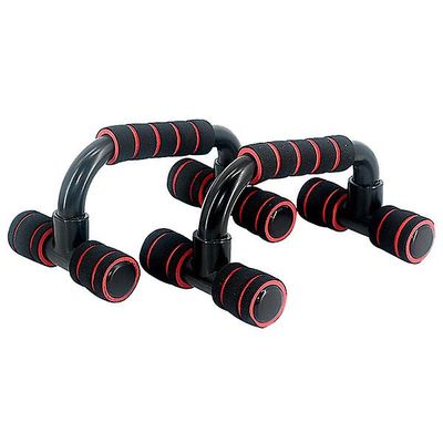 Push Up Bar Stand Skum Håndtag Skridsikker Chest &Arms Tools Home Workout Fat Burning Full Body Rød