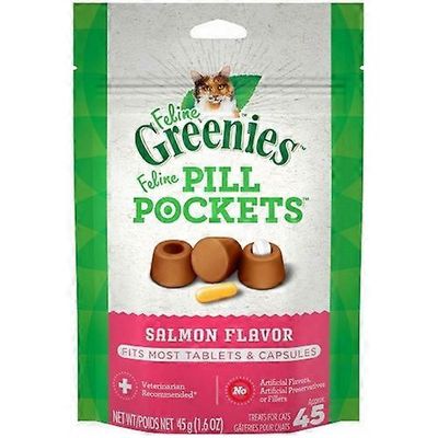 Greenies Pill Pockets Lohimaku kissan herkut, 1.6 oz