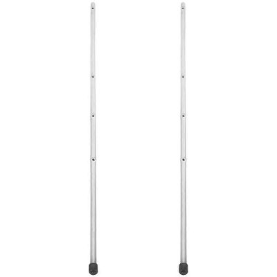 2kpl jalkapallopöydän lisävaruste jalkapallokoneen osa jalkapallopöydän käyttötanko metallinen käyttönapa 41.50X0.60X0.60CM