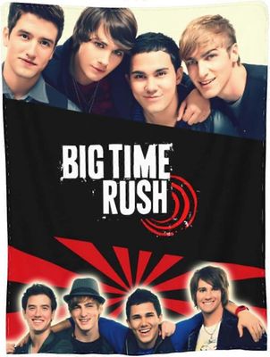 Big Music Time Music Rush Throw Blanket Pehmeä flanelli Fleece Peitto Lämmin Kodikas Painettu Sohva Peitot 100x125cm 50x40in