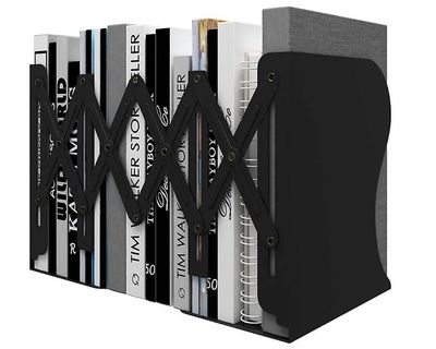 Yunshu Standholder til reolholder til tabelskrivebord, der kan udvides sort
