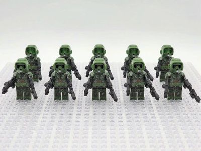 Sunvivid Star Wars Kashyyyk Scout Troopers Custom 10 minihahmoa