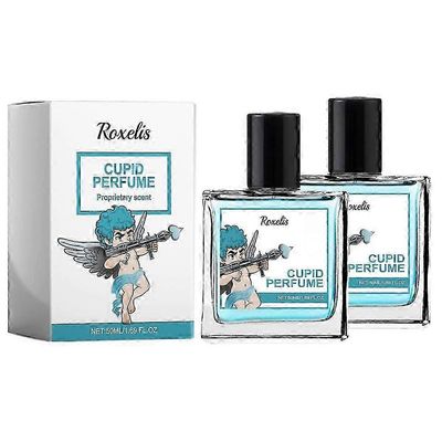 1-3x Cupid-tuoksusuihke 50ml - Elegantti feromoniromanttinen tuoksu naisille ja miehille, pitkäkestoinen ja kannettava 2pcs