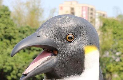 Blackp Penguin Mask Halloween Latex Animal Head Cover Cosplay