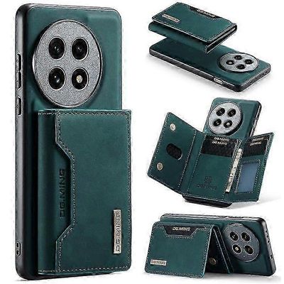 OnePlus 13 -kotelo - Irrotettava Lompakon Suojus PU-, PC- JA TPU-suojauksella Vihreä