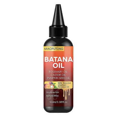 unbrand Batana Oil For Hair Growth, 4-in-1 Scalp Oil Rosmariini-, risiini- ja kurpitsansiemenöljyllä hiusten vahvistamiseen ja päänahan hoitoon, ra...