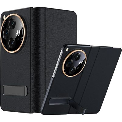 Wtowin For Oneplus Åpen veske med støtte, Premium Classic Pu-skinn for Oneplus Open Flip Cover, Magnetisk lukking Og Kamerabeskytter Slank Hard PC-...