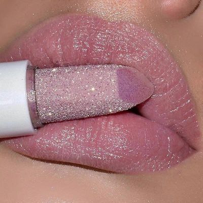 Glitter matta huulipuna vedenpitävä pitkäkestoinen lämpötilan muutos timantit huulipuna tarttumaton punainen vaaleanpunainen huulisävy meikki kosme...