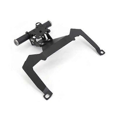 Moottoripyörän etupuhelintelineen pidike GPS Navigaton -levykiinnike Forza 350 125 Forza350: lle 2020-2022 Musta