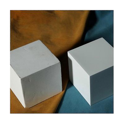 monitoiminen kannettava kätevä valokuvarekvisiitta geometrinen neliövalokuvaus rekvisiitta kohtauksia valokuvaus, 5x5x5cm Valkoinen