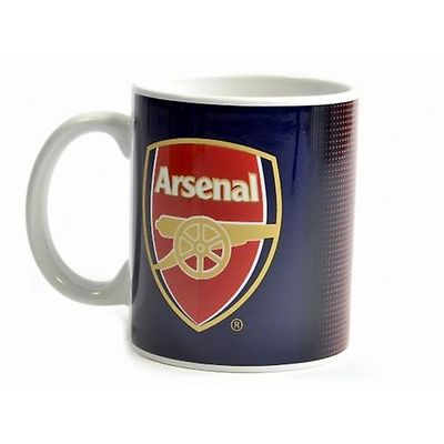 Arsenal FC FC Arsenal halvtone 0,3 kg eske krus Navy/rød One Size