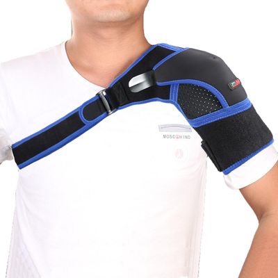 Kompresjon Skulder støtte Støtte Justerbar Skulder Støtte Stropp Stropp Joint Sport Gym Kompresjon Bandasje Wrap L