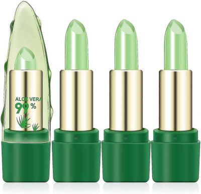 3kpl Aloe Vera Huulipuna Magic Temperature Väri Muuttaa Huulipuna Meikki Set