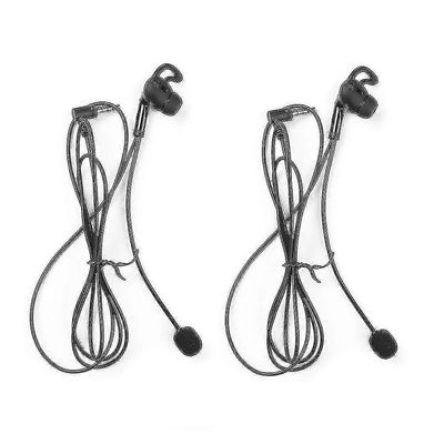 2kpl Hifi-r Referee in-ear -kuulokkeet V4c V6c Judge Ear Intercom -kuulokkeille