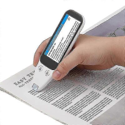Portable Scan Translation Pen Exam Reader Voice Language Translator -laite kosketusnäytöllä Wifi / hotspot-yhteys / offline-toimintotuki Sanakirja