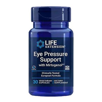 Life Extension Livsförlängning Ögontrycksstöd med Mirtogenol, 30 vcaps (Förpackning med 1)