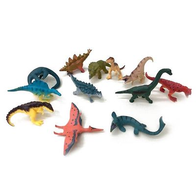 Handuo 12pcs Simulation Dinosaur Model Skov Marine Animal Legetøj style3