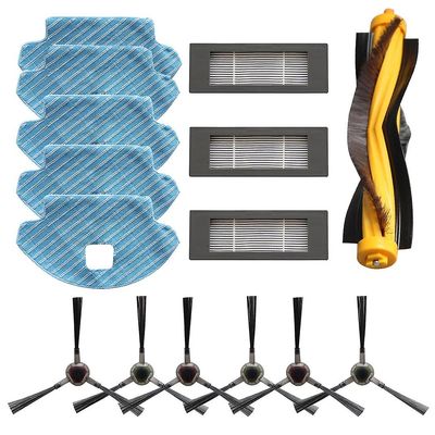Main Side Brush Filter Kit til Ecovacs Deebot Ozmo 610 støvsuger dele støvsuger udskiftning kit til rengøring af hjemmet