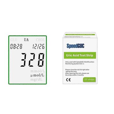 Kolesterolitestiliuskat ja virtsahappotestiliuskat ja verensokeritestiliuskat 3 in1 monitoimiselle diabeteksen kihtilaitteelle ja lansetit 25x virt...