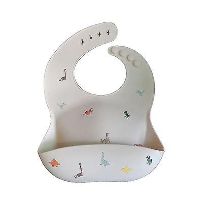 Yunshu Baby silikone Print Halter Hals Fodring Bib FARVE 6