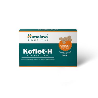 Himalaya Wellness Himalaya koflet-h inkivääri - imeskelytabletit 2x6s