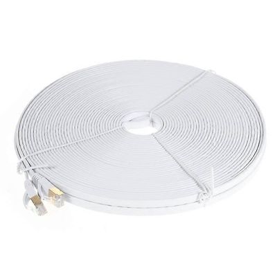 30M CAT-7 10 Gigabit Ethernet litteä patch-kaapeli Kuten