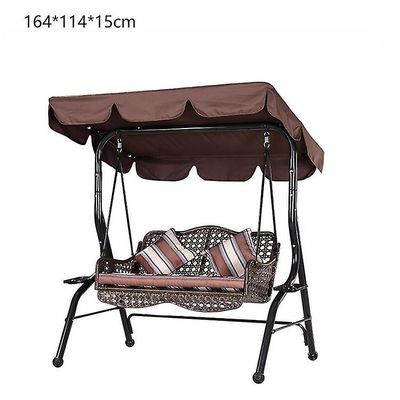 Flerfarget Valgfri Hage Gårdsplass Vanntett Hjem Hage Swing Set Cover Utendørs solkrem A10