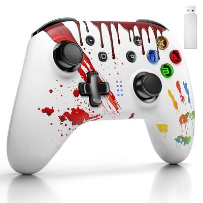 EASYSMX ESM-9124 Pro trådløs spillkontroller Hall Effect Gamepad for Nintendo Switch / PC Windows