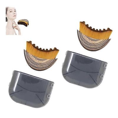 Lymhatic Contour Kasvoharja Chin Jawline Sculpting Dry Brushing Kasvoharja (2 sarjaa) Viite: 2334