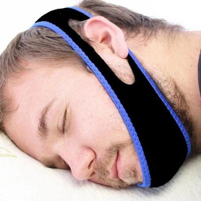 Anti Snorke Belt Jaw Solution Support Sleep Stop Snorken Chin Support Stropper til Night Care Tools Face-lifting Beauty