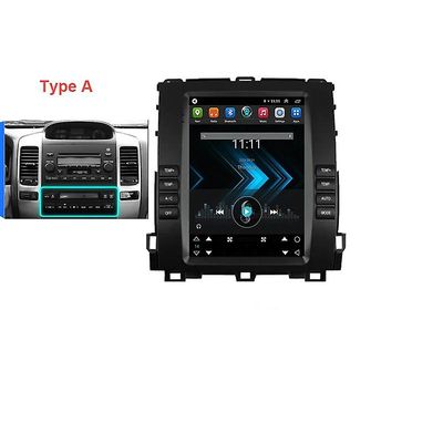 JIULUNET Autoradio multimedia Toyota Land Cruiser Prado 120 2002- 2009 navigointi Android Auto Video DSP