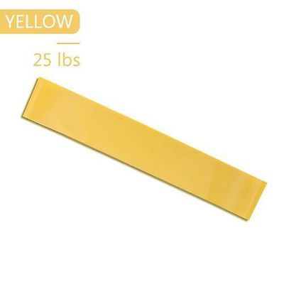 Rubber Bands Niveauer Yoga Sport Training Bands Finpudse Workout Loops Latex elastik til Bands Fitness Equipment Unisex Gul
