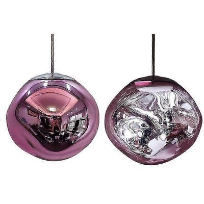 Tyylikäs Nordic Lava LED-lamppu polttimolla 2025 Violetti 15cm