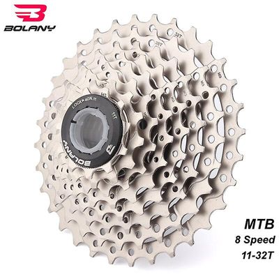 Bolany Mountain Bike Mtb 8 Speed Kassette 8 Velocidade 8s 32t Cykel Dele Frihjul Tandhjul Tandhjul 11-32t Cykel Svinghjul Tilbehør