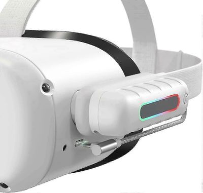 Akku Oculus Quest 2,5000 mAh: n kevyelle kannettavalle VR: lle pidennetty teho pidennetty 2.5 tunnin peliaika