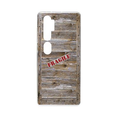 Crazy Kase Skrog til Xiaomi Mi Note 10 Soft Træ sag