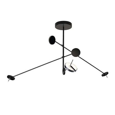 LEDS-C4 GROK Lighting Usynlig LED loft vedhæng Matt Sort 2295lm 3000K