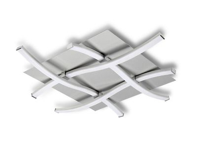 Inspired Lighting Nur Loft 34W LED 3000K, 2600lm, Dæmpbar sølv, matteret akryl, poleret krom