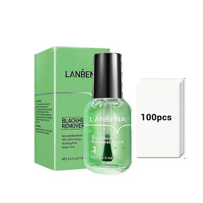 LANBENA mustapäiden poistoseerumi Mustapään poistoseerumi Kasvonaamio Ihonhoito Kasvojen kauneus Kutistuvat huokoset Hoito Kutistaa huokosten olemusta