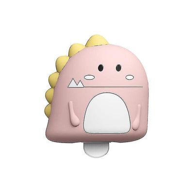 Mikasa Cute Portable Dinosaur Silikone Varmt vand Flaske Varmt vand Bag Dual-use Pink