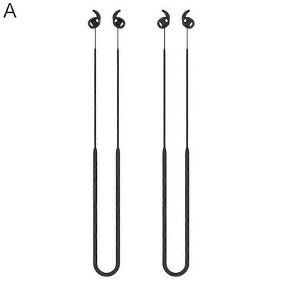 Galaxy Buds 3 Pro silikoni anti-lost kuulokeköysi Musta