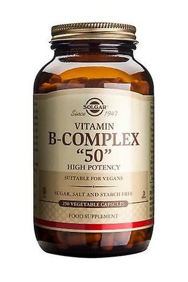 Solgar Vitamin B-komplex "50" vegetabiliska kapslar, 250