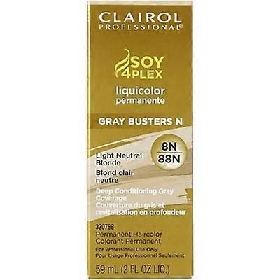 Clairol Soy4Plex Liquicolor Permanente Harmaa Busters N 8N/88N Vaalea Neutraali Blondi 2oz / 59ml