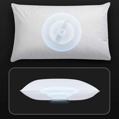 sivutyynykaiutin luujohto bt unikuulokkeet valkoinen kohina langaton uniapukaiutin Musta standardi