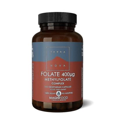 Terra Nova Terranova Folate 400ug Monimutkainen Vegicaps 100 (T0233)