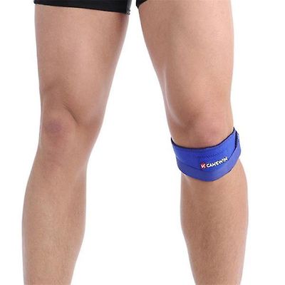 Knæ support Sport Patella Guard Super Professional knæ puder Bandage Reduce Ledsmerter Blå