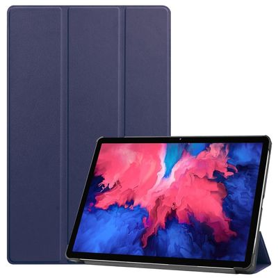König Tablet Sleeve til Lenovo Tab P11 Protective Case Wallet Cover 360 etuier blå
