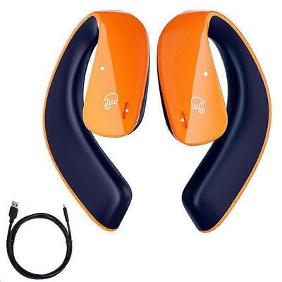 luujohtokuulokkeet TWS 5.3 kuulokkeet bluetooth langattomat urheilukuulokkeet hifi stereo vesiproo Oranssi-sininen